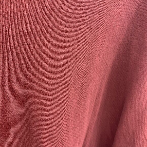 Current Elliott Size 1 S Sweatshirt The Ruffle Long Sleeve Red Cabernet Women’s - Picture 6 of 9
